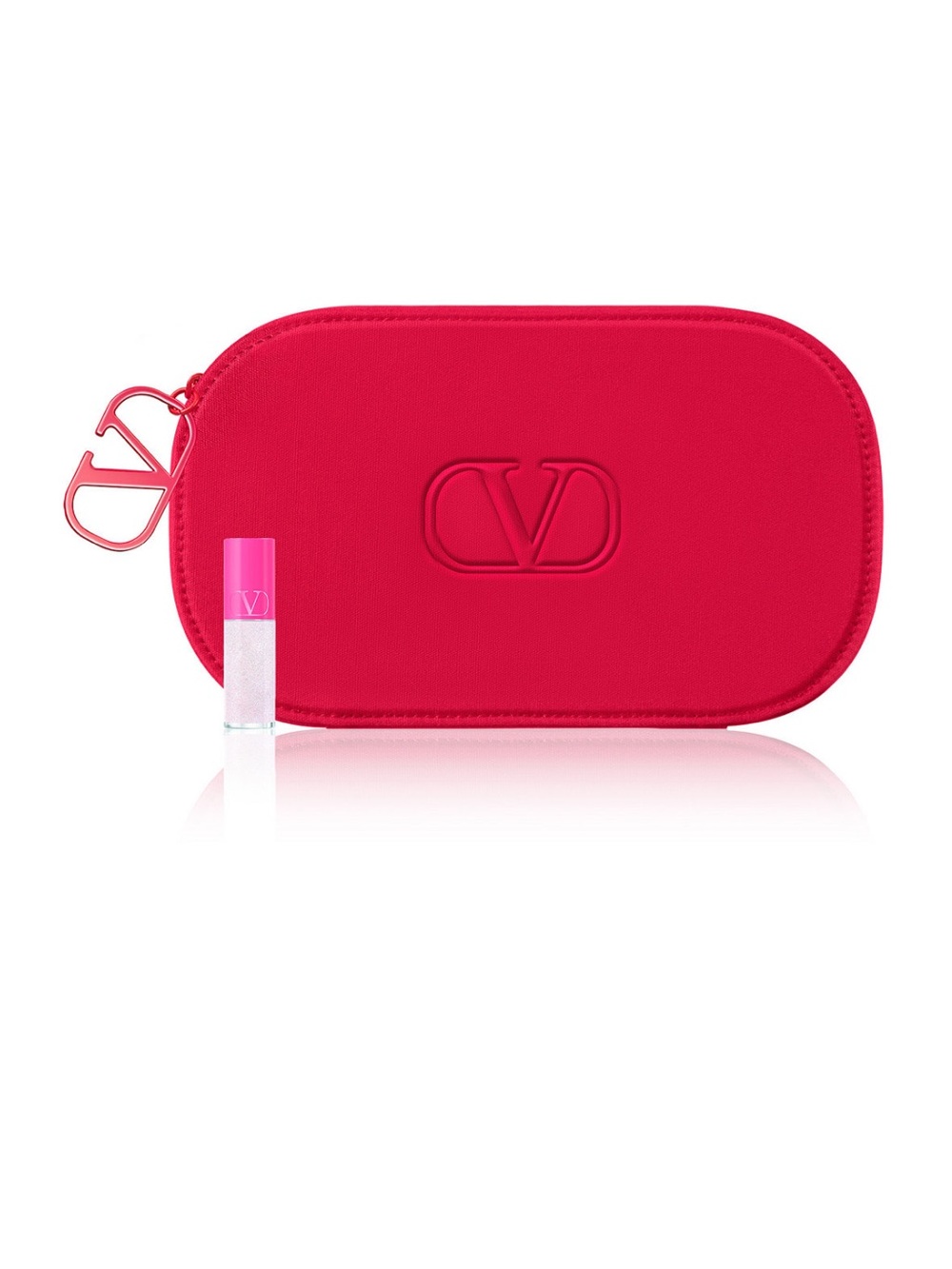 ✨ Valentino Beauty Red Cosmetic Case & Lip Puffer Deluxe Mini Set ✨
